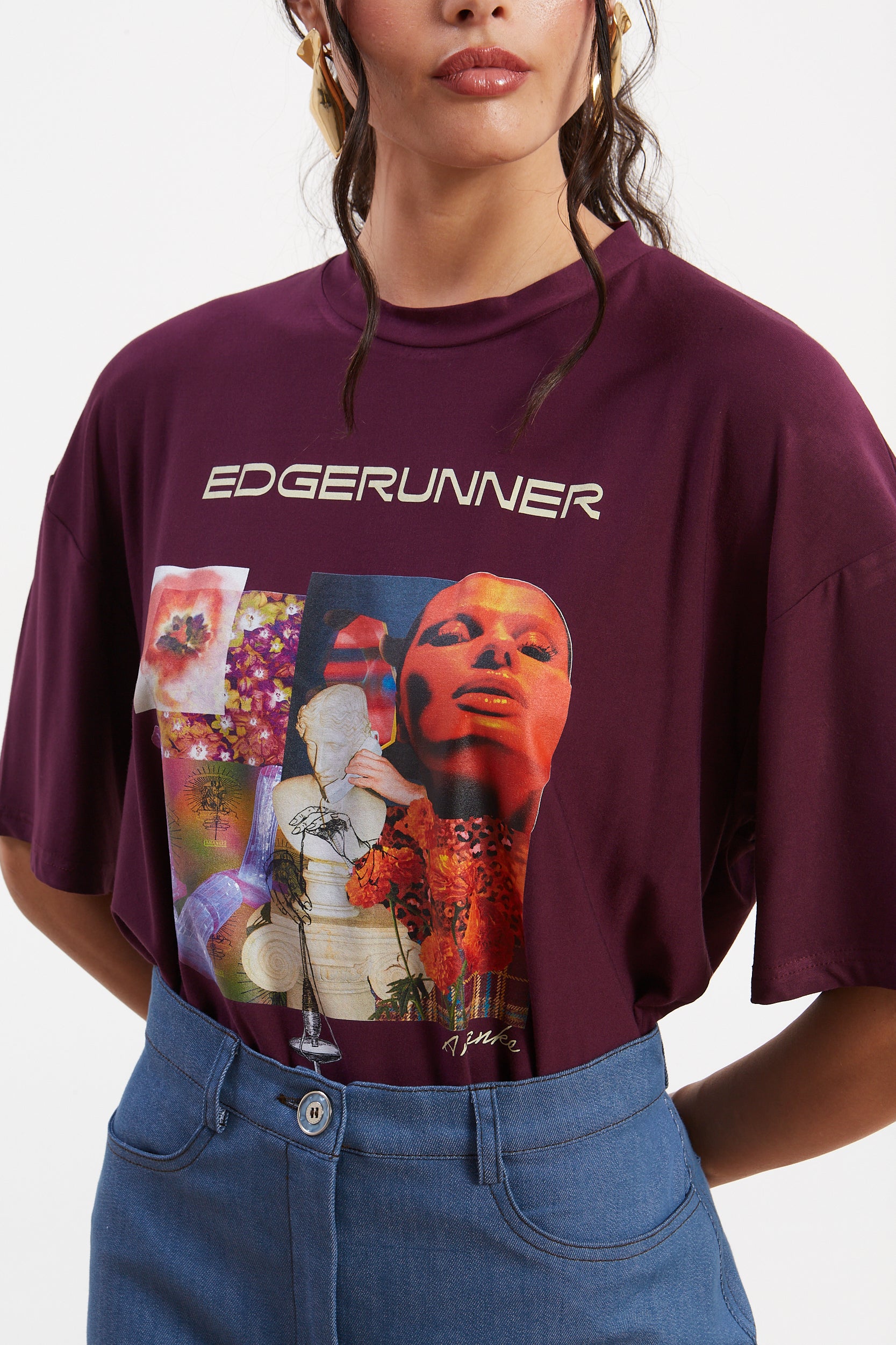Edgerunner purple t-shirt