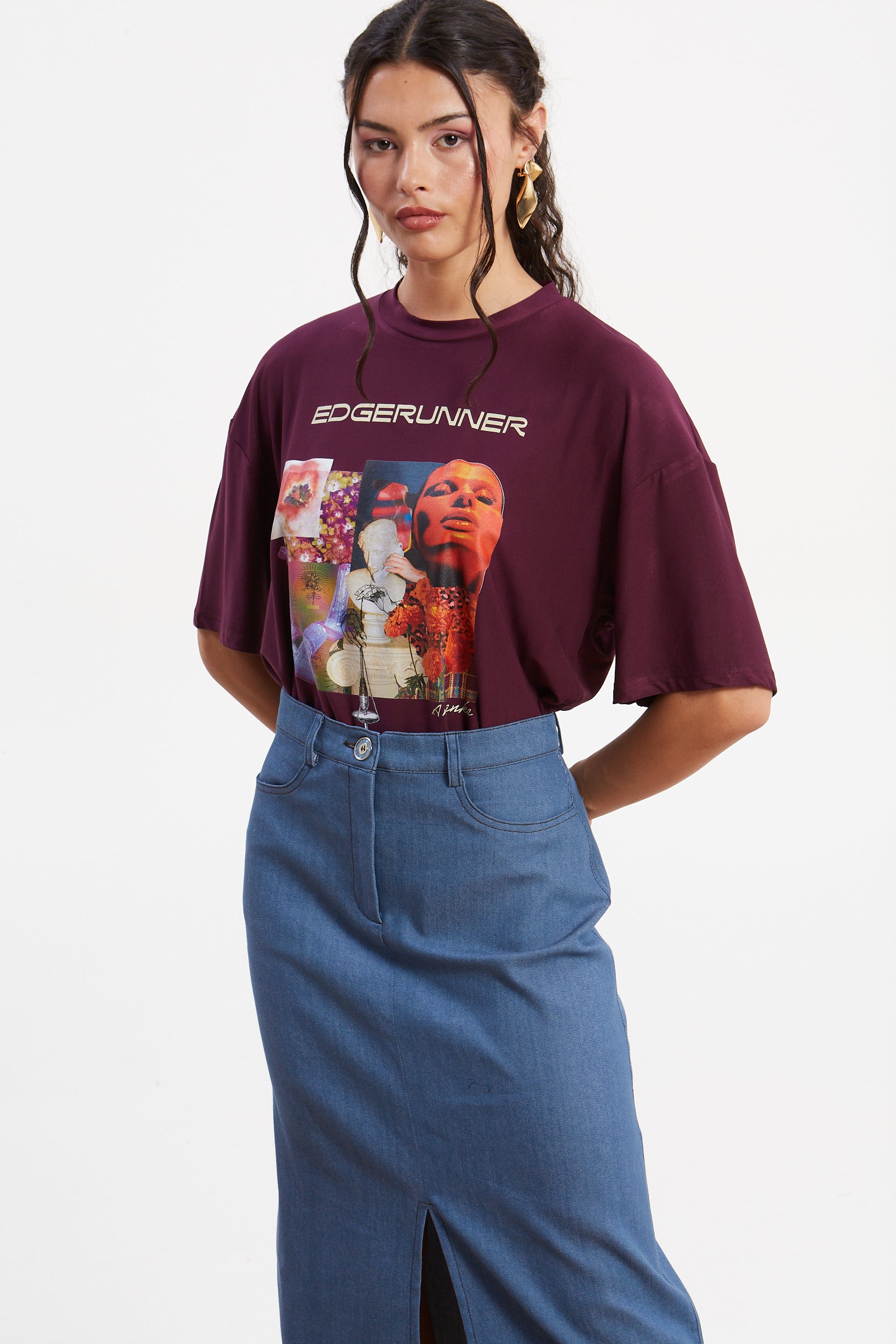 Edgerunner purple t-shirt