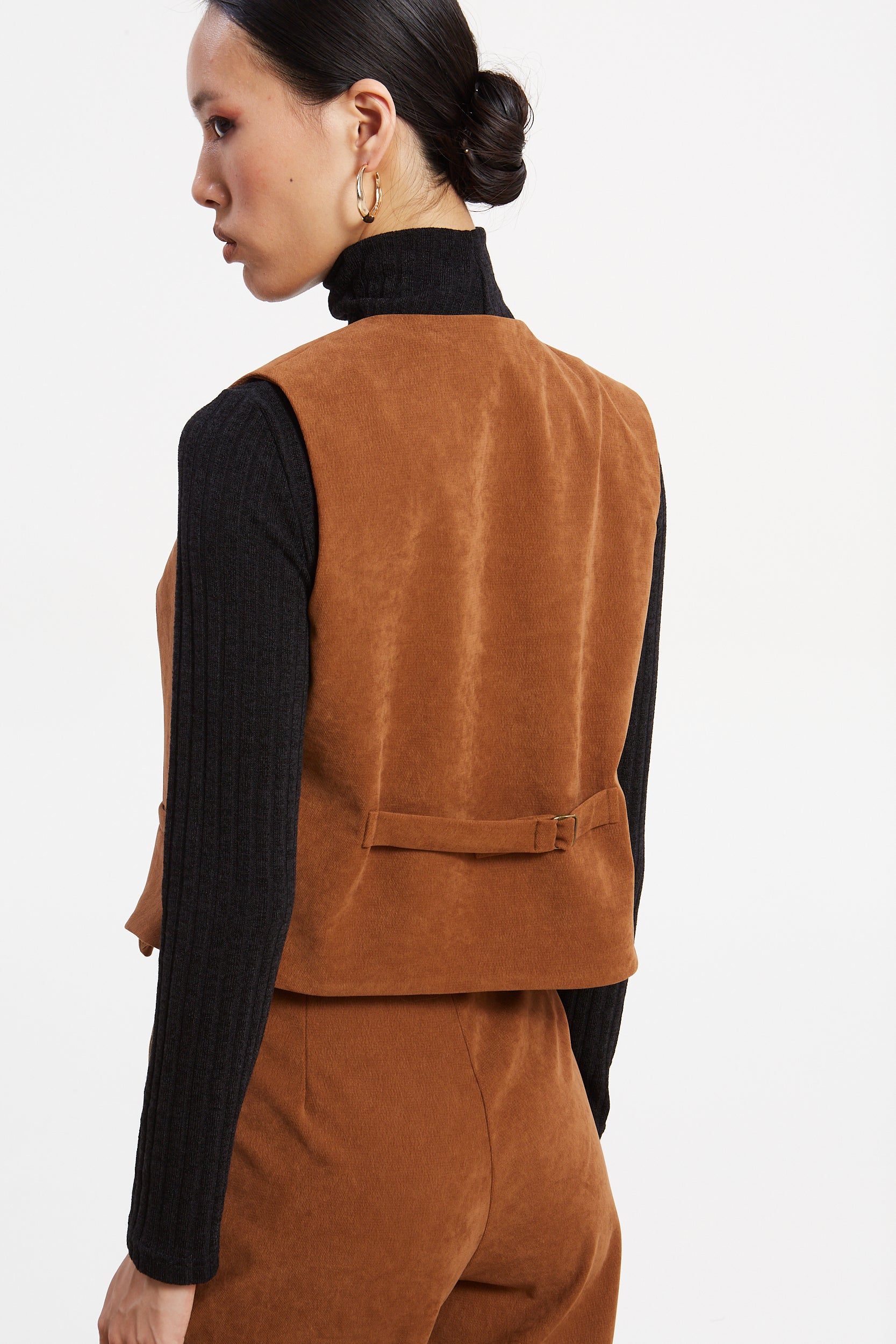 Andrea camel vest