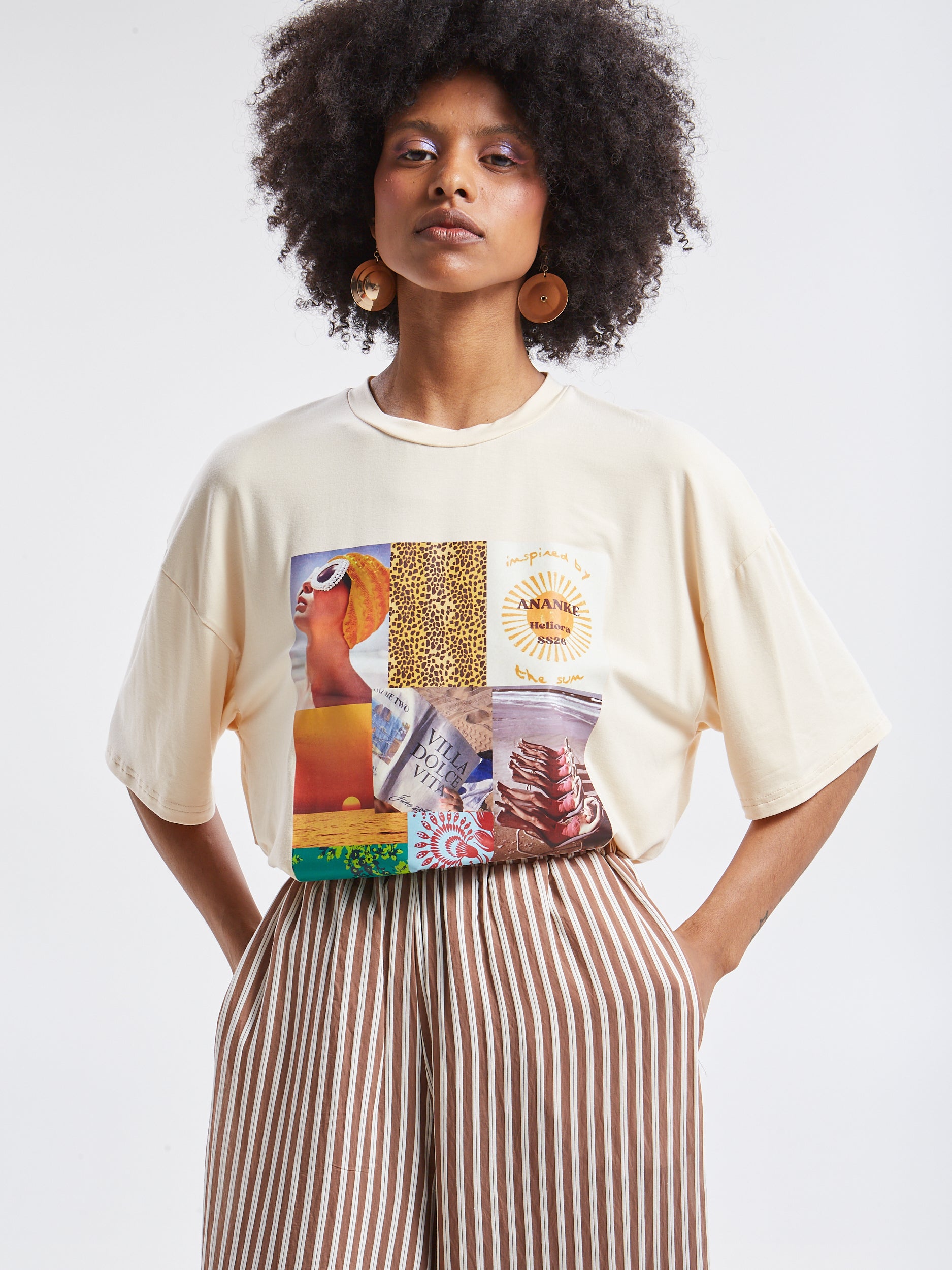 Heliora ecru t-shirt