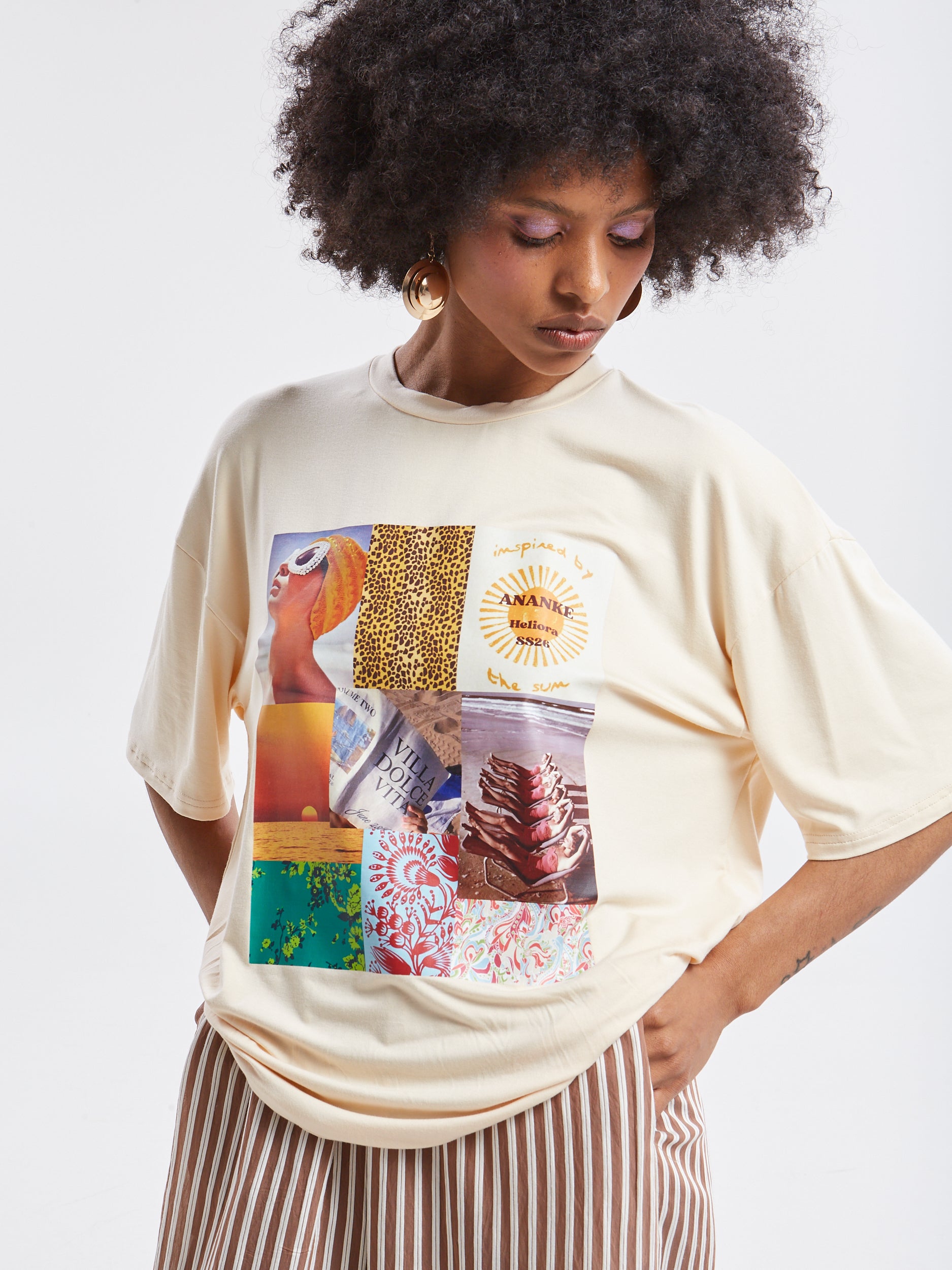 Heliora ecru t-shirt