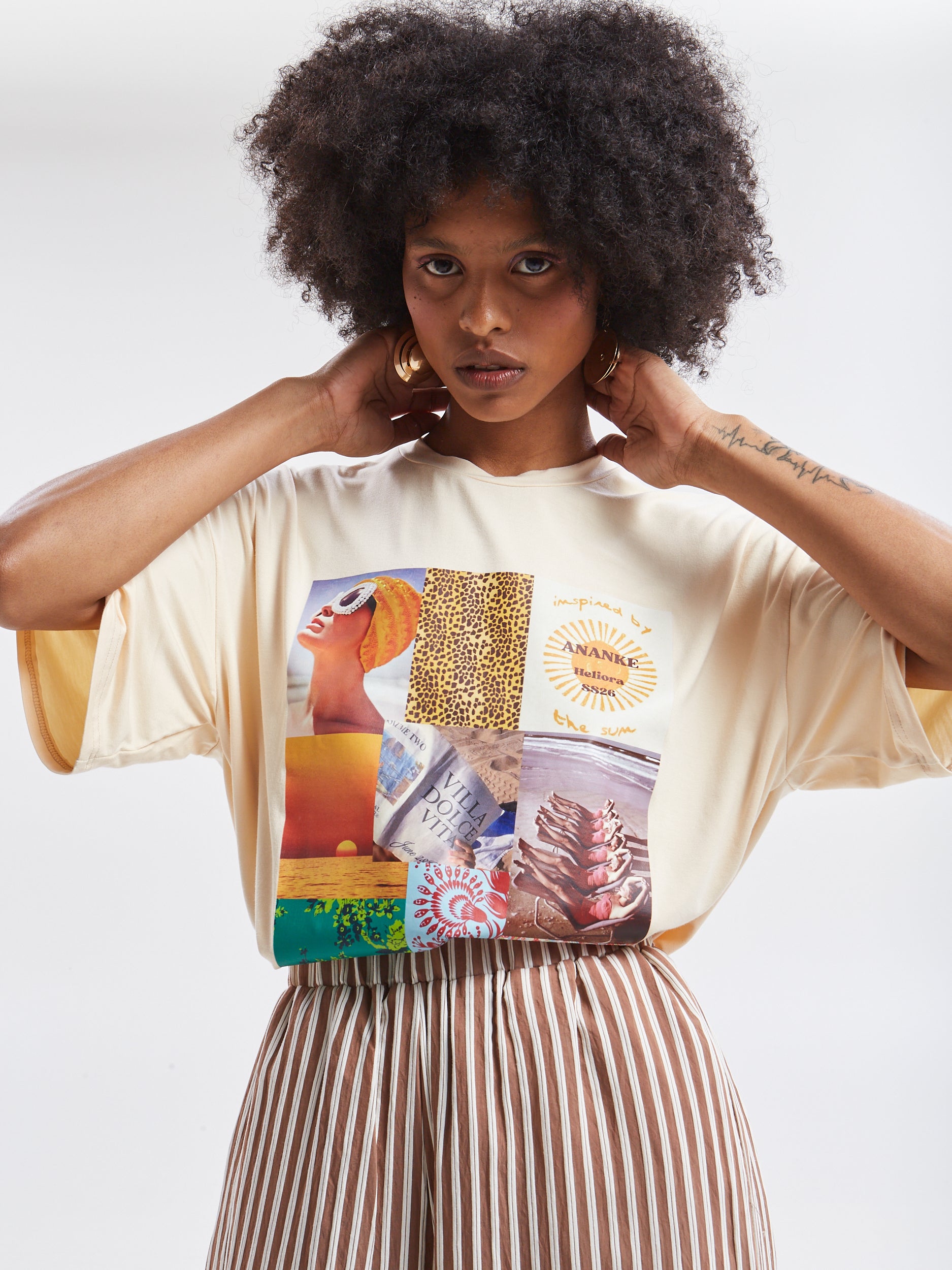 Heliora ecru t-shirt
