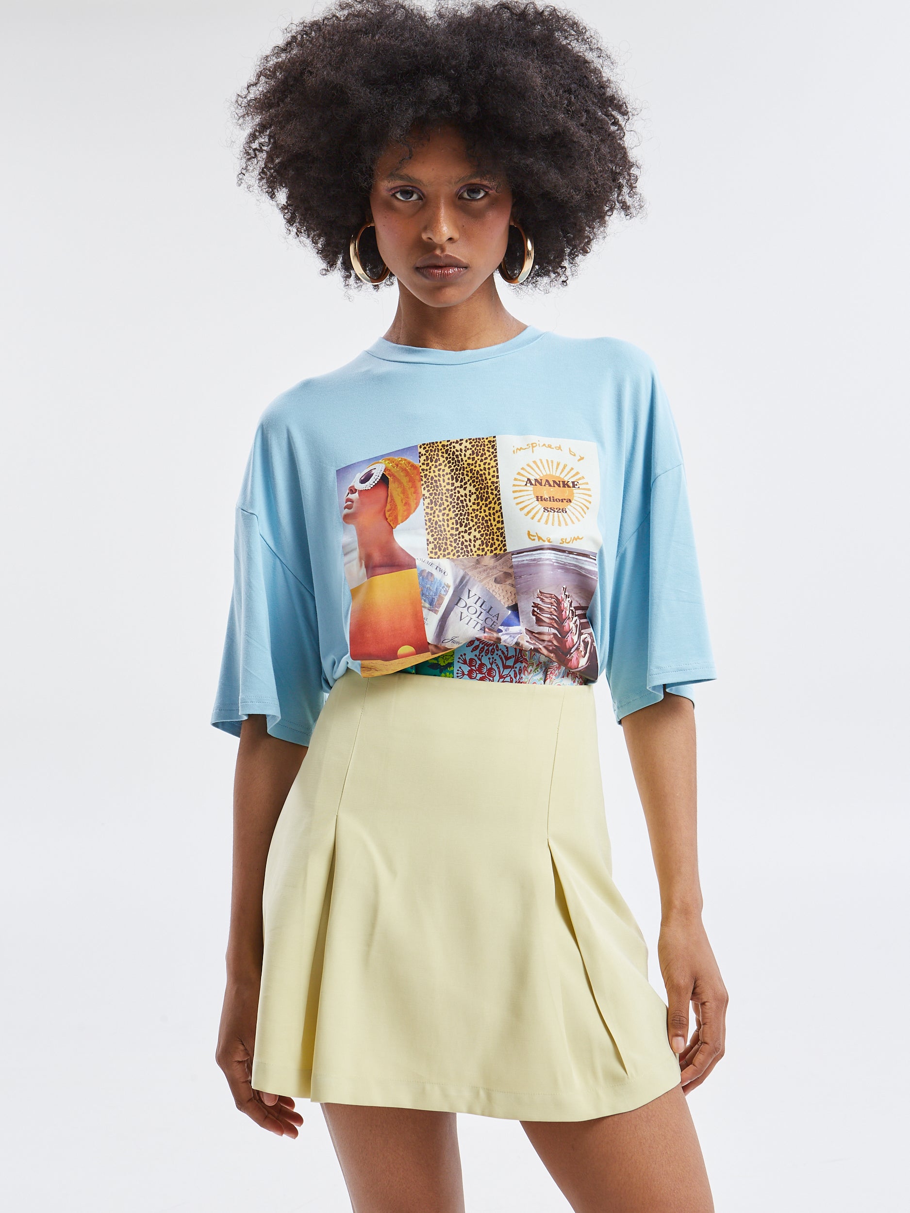 Mireya mini banana skirt