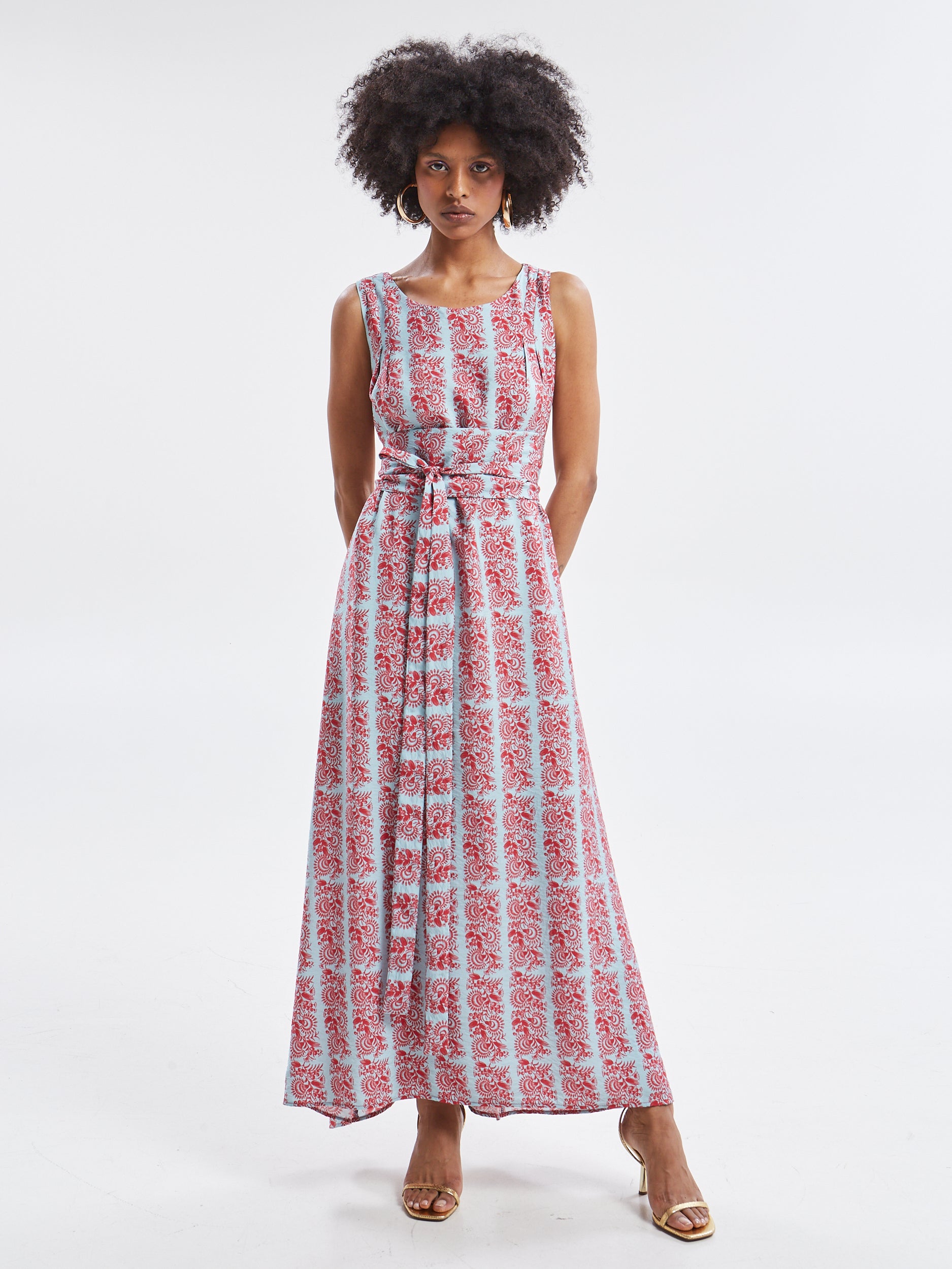Frances rayon floral dress