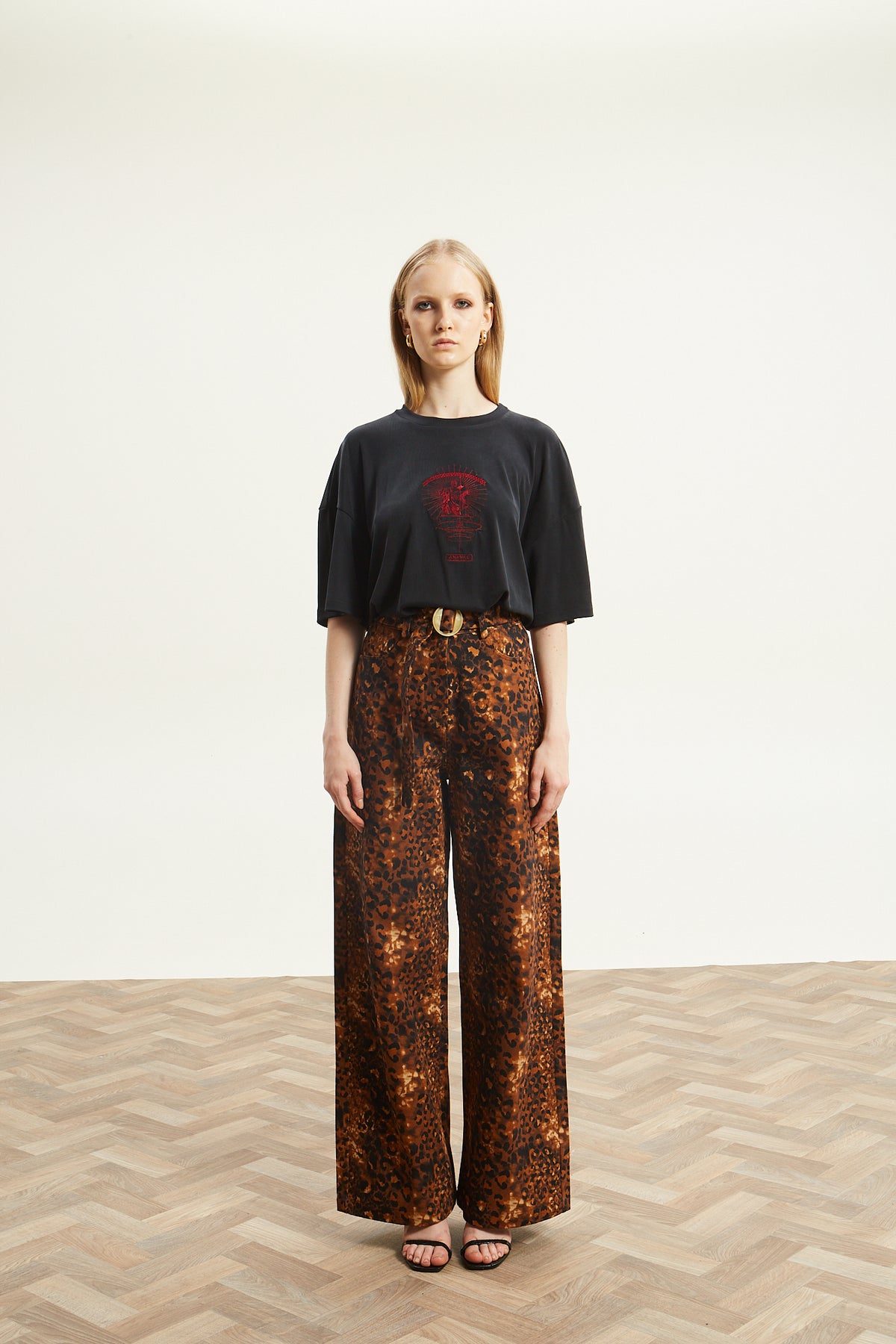 Ananke goddess black t-shirt