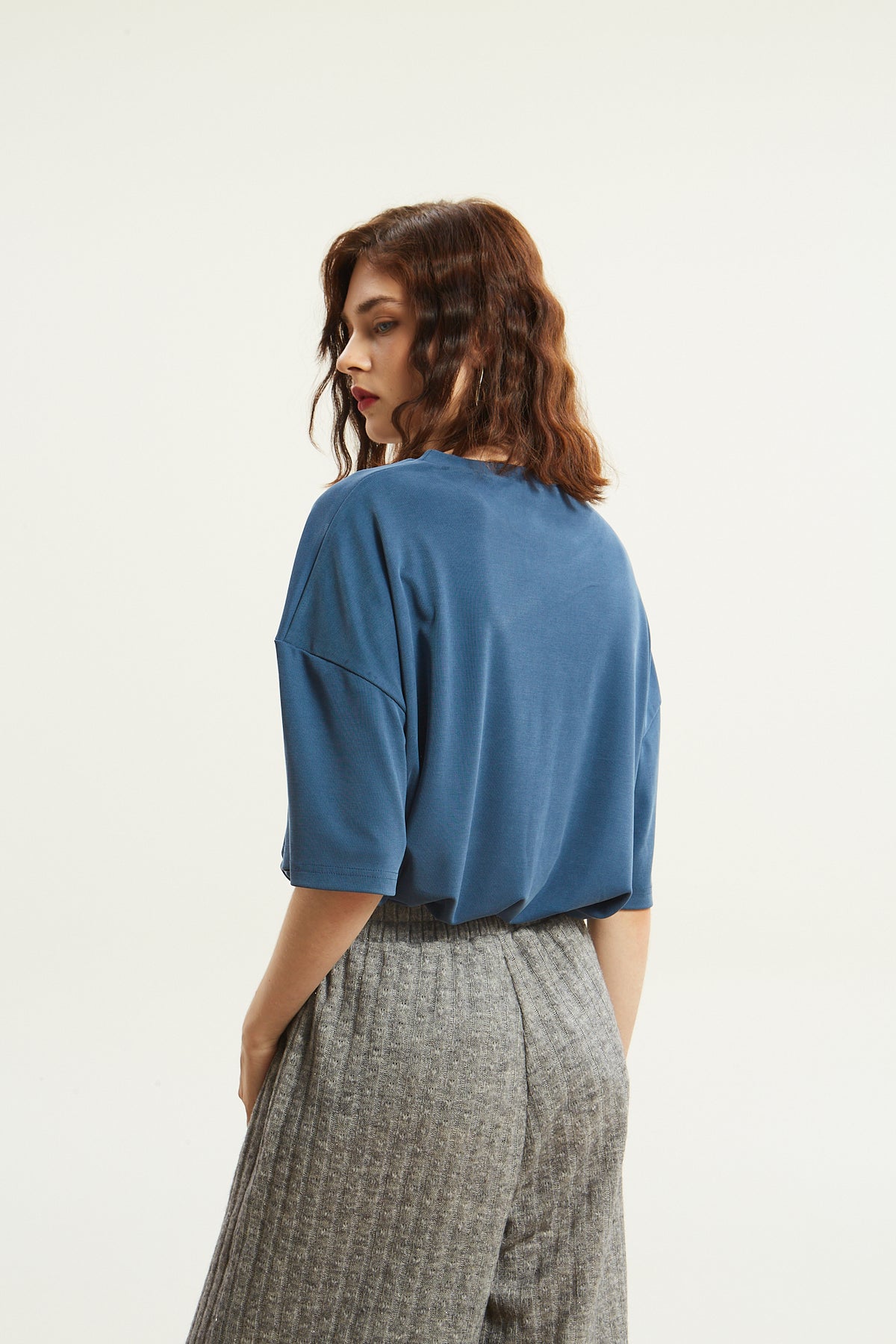 Ananke goddess blue t-shirt