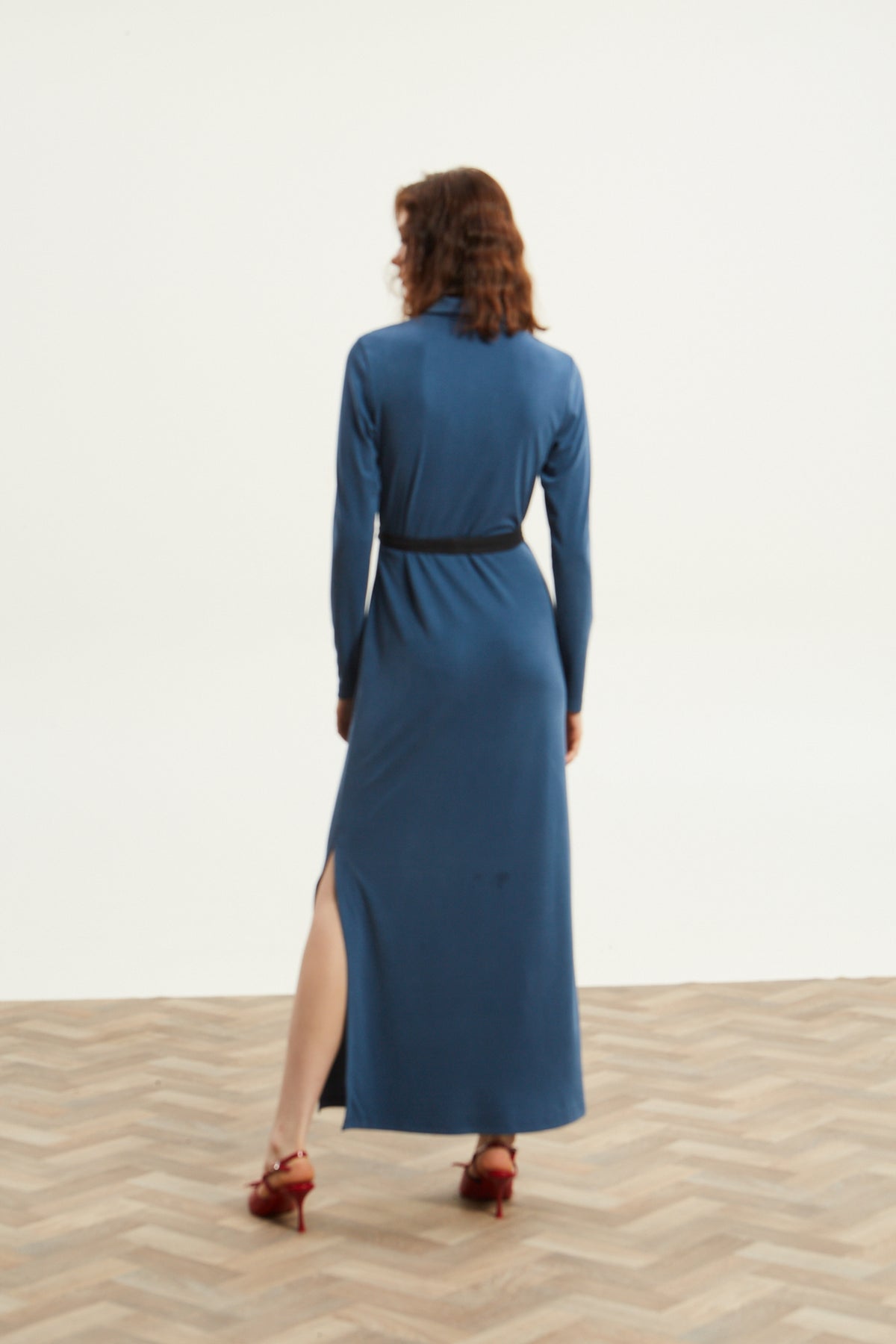 Nina polo blue dress