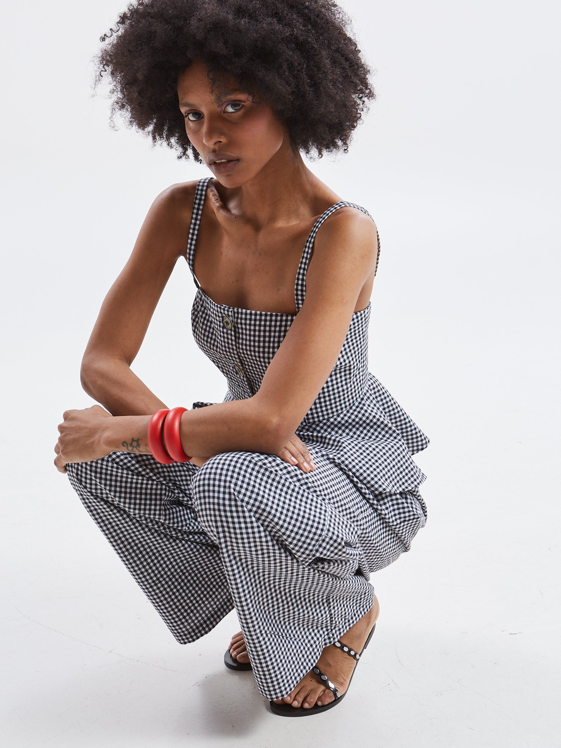 Alba plaid pants