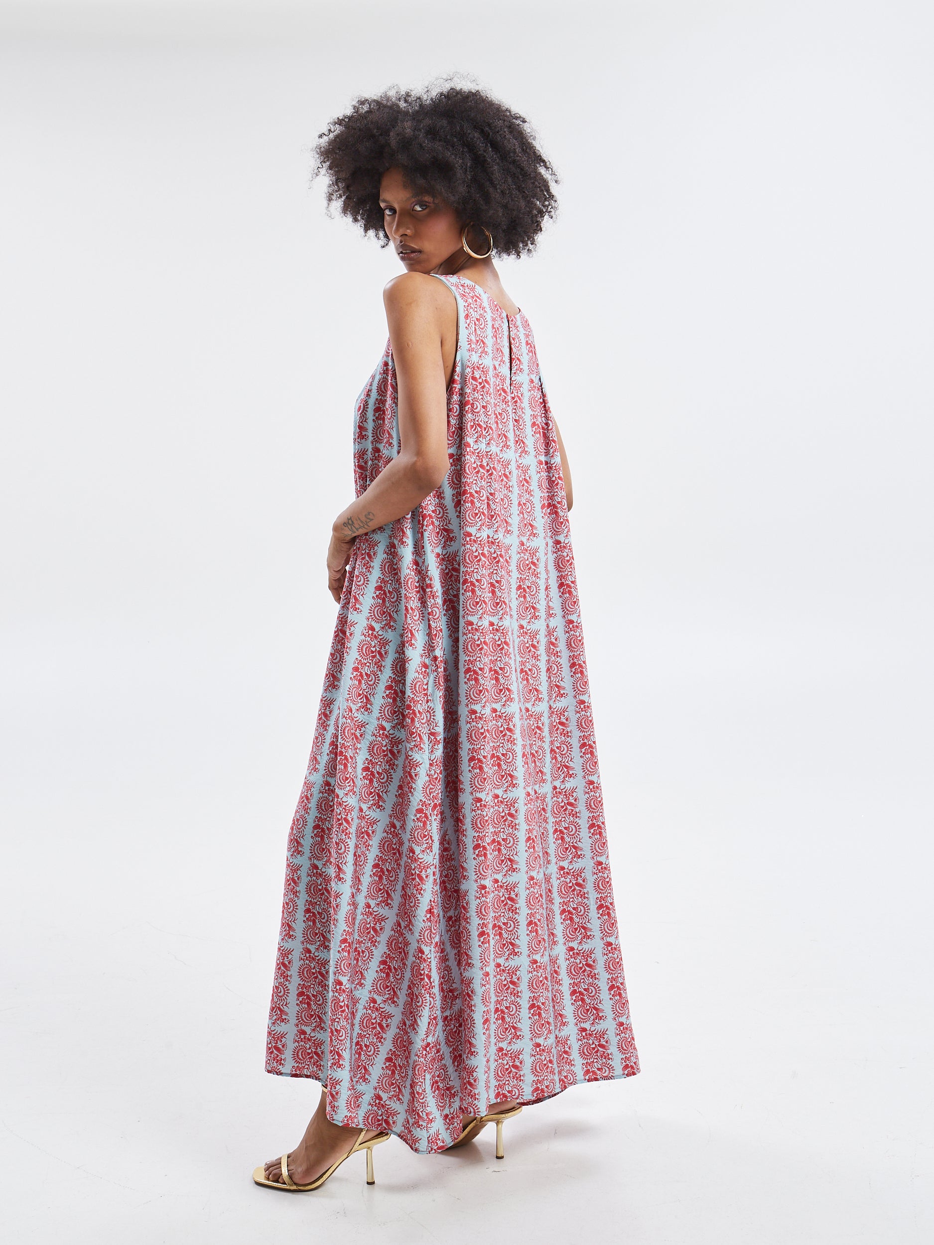Frances rayon floral dress
