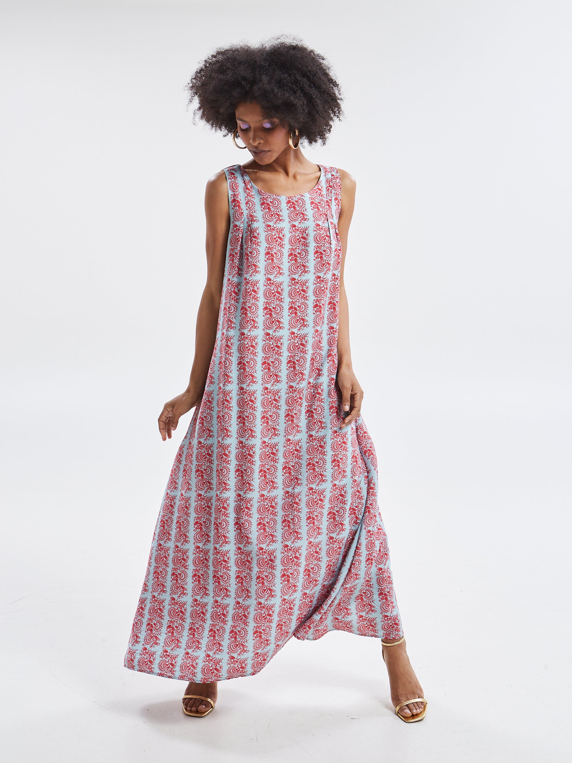 Frances rayon floral dress