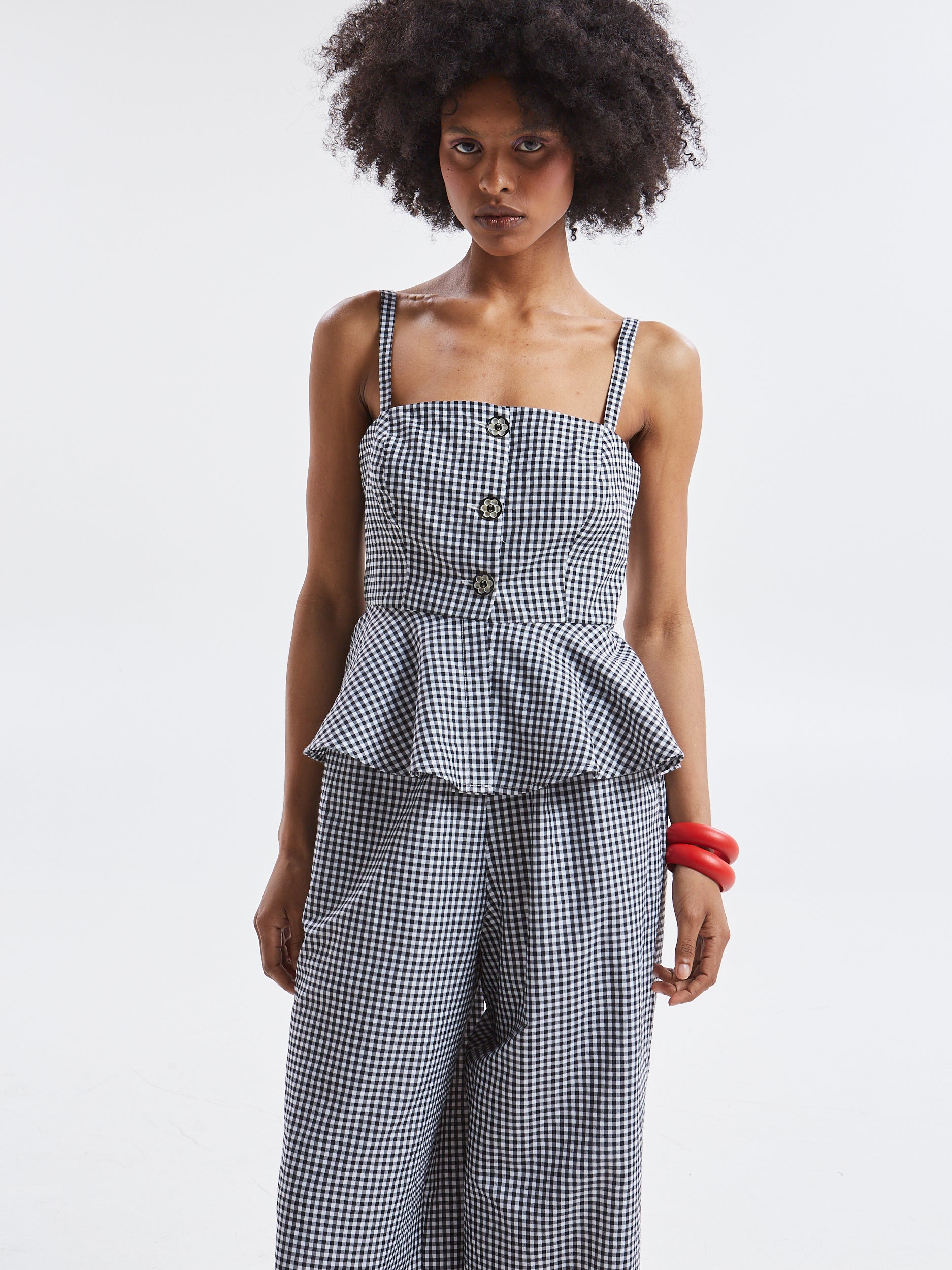 Alba plaid pants