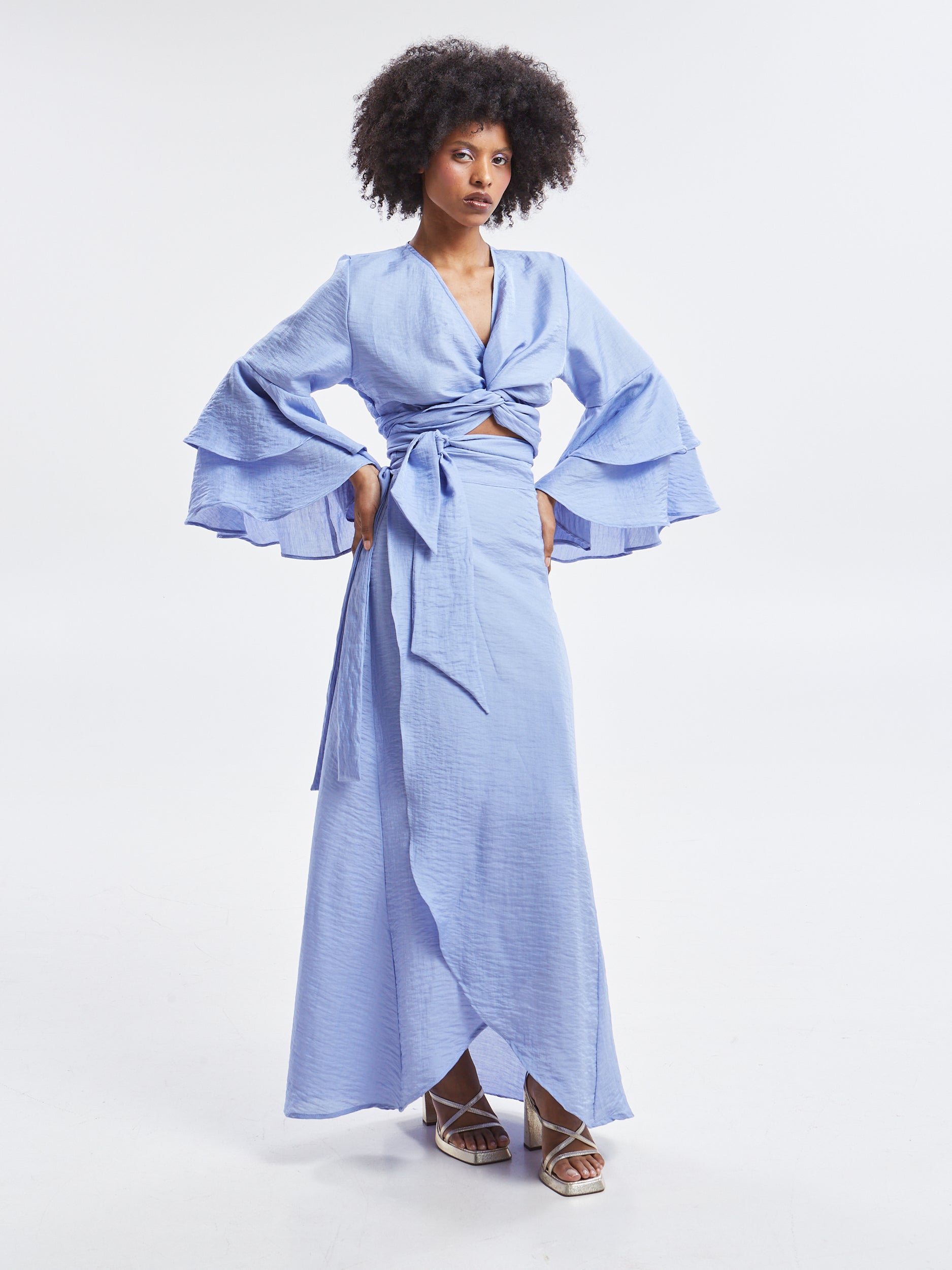 Esmee wrap lavender skirt