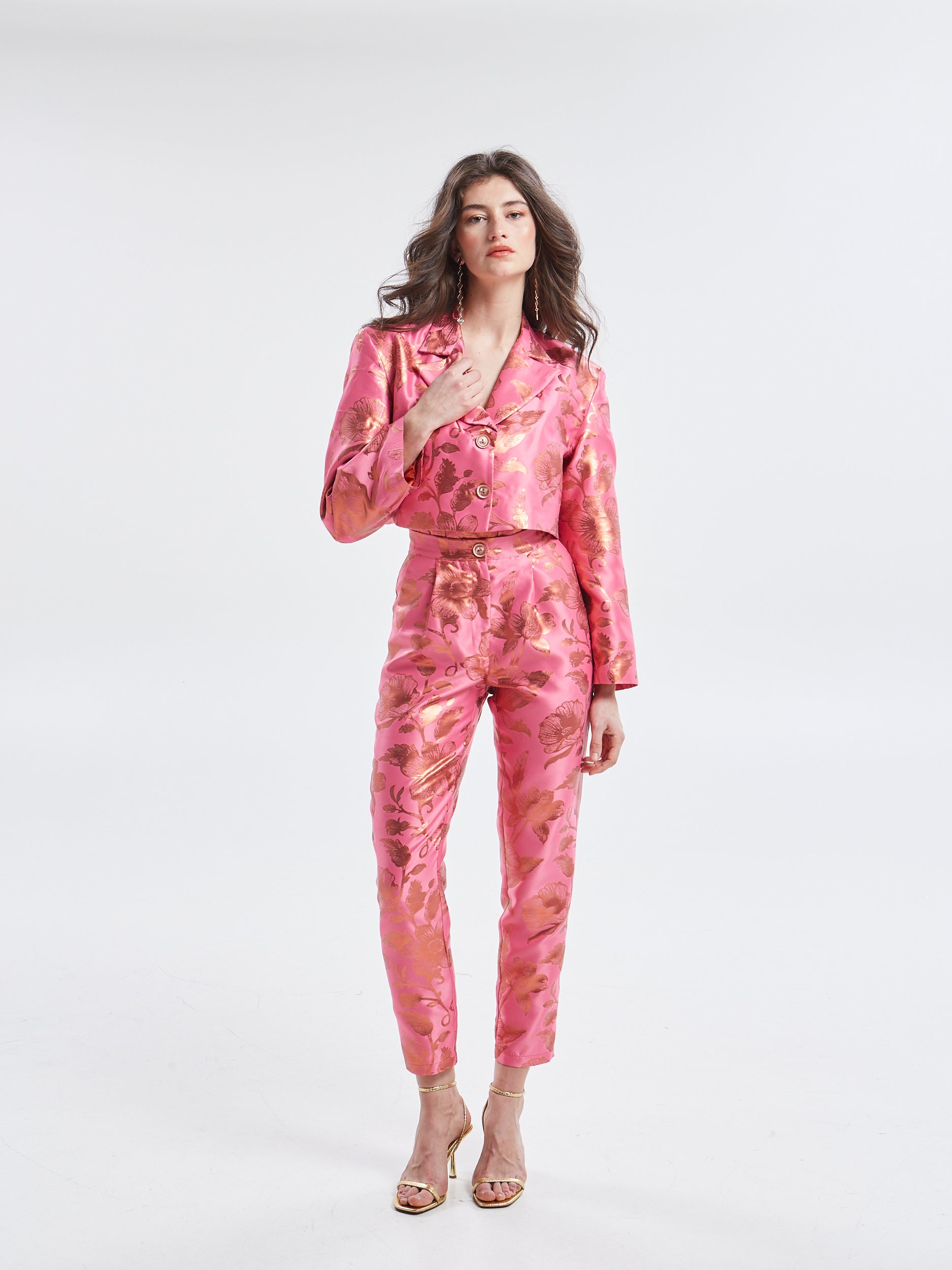 Solene brocade pants