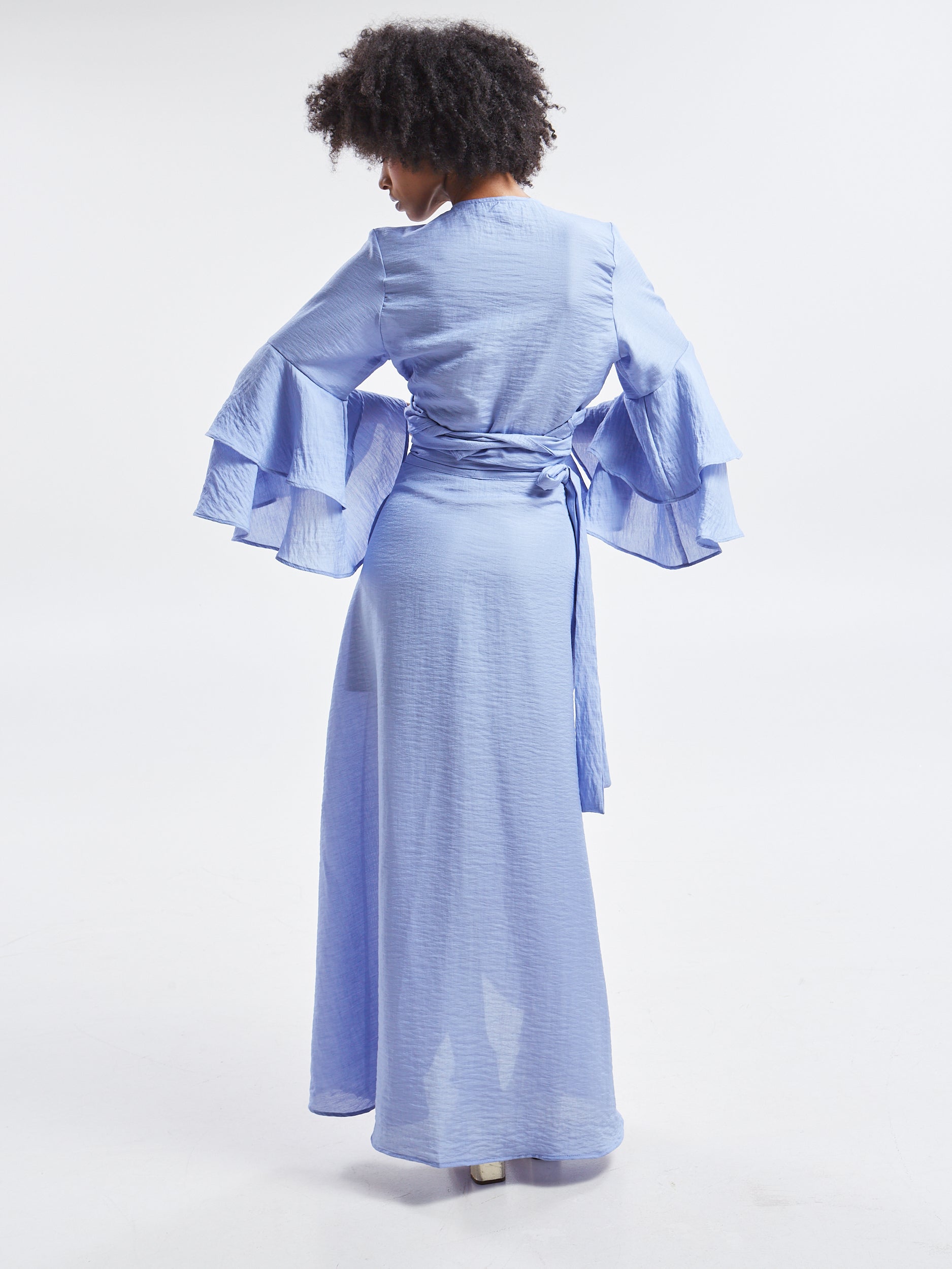 Esmee lavender wrap top