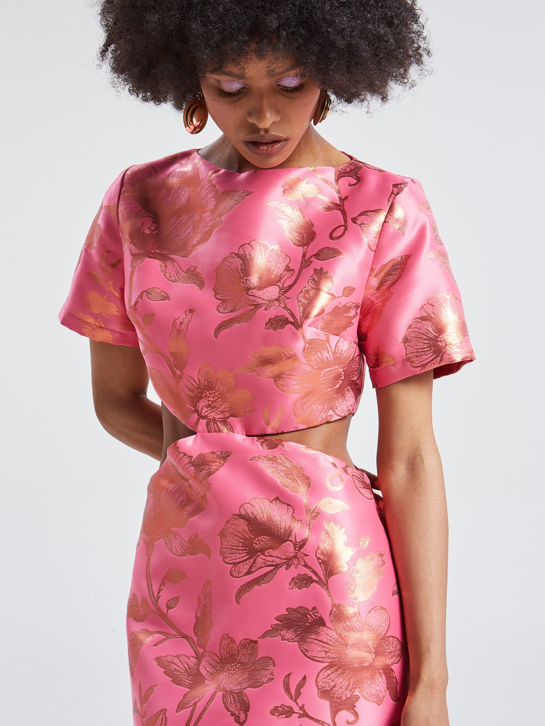 Solene cut out mini dress