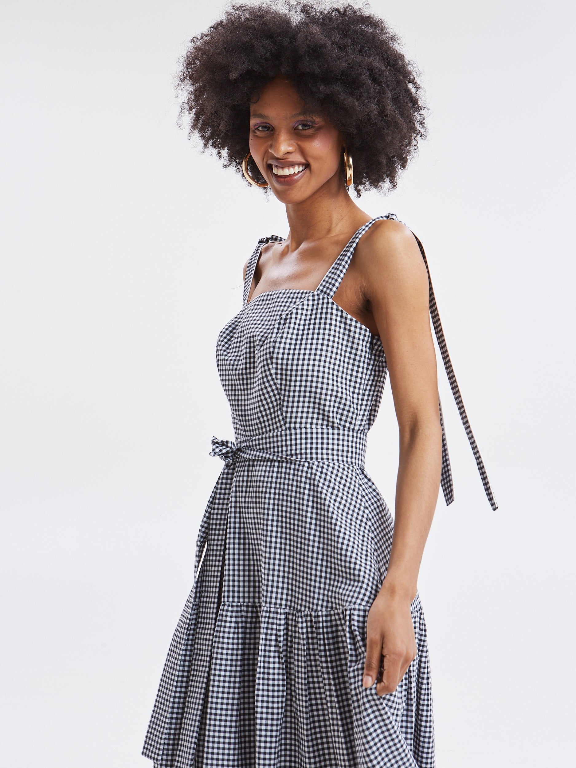 Alba plaid dress
