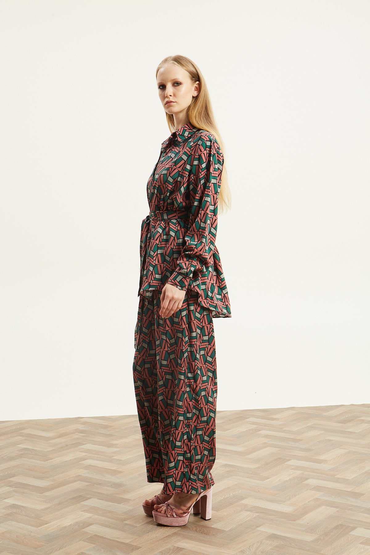 Amora printed pants
