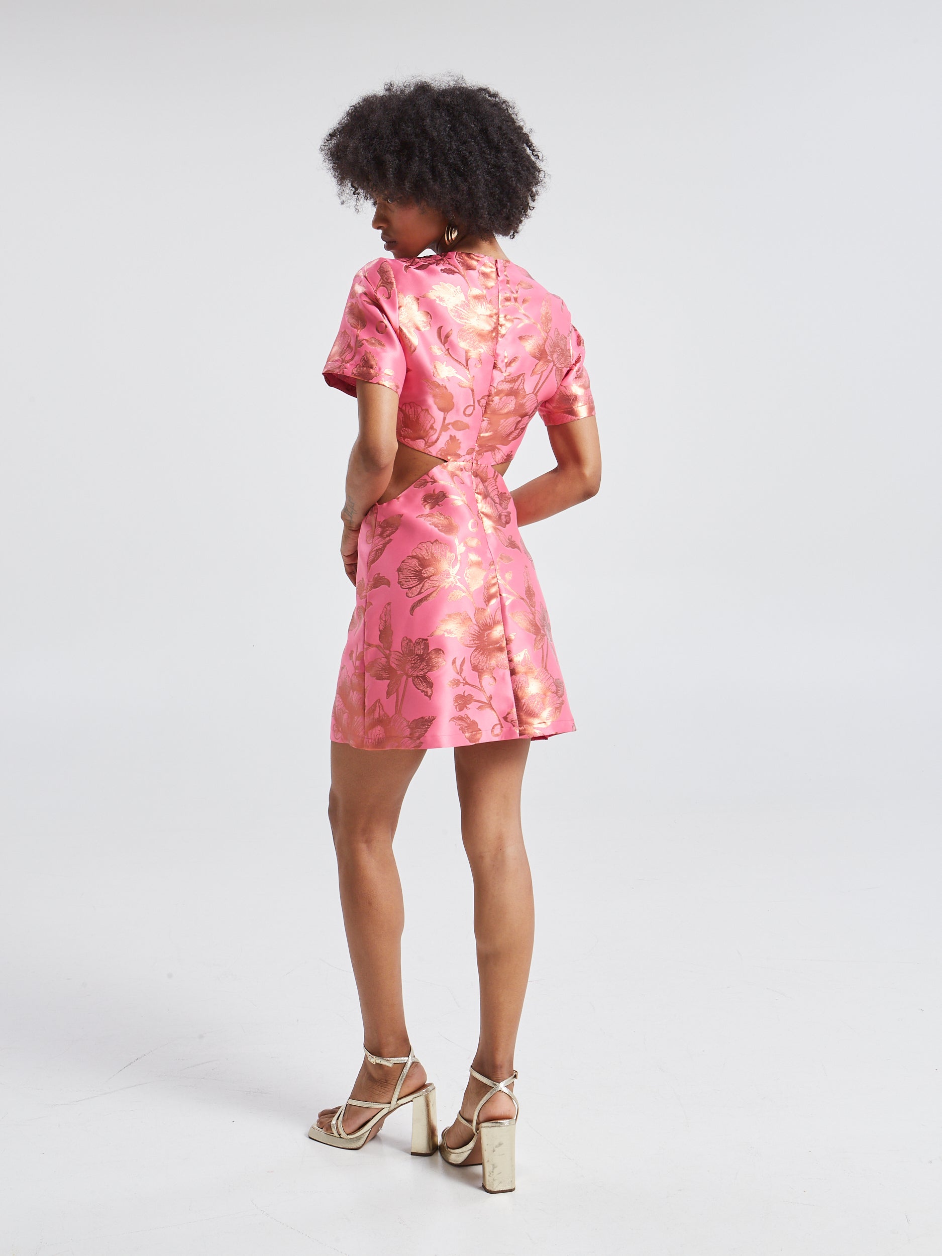 Solene cut out mini dress