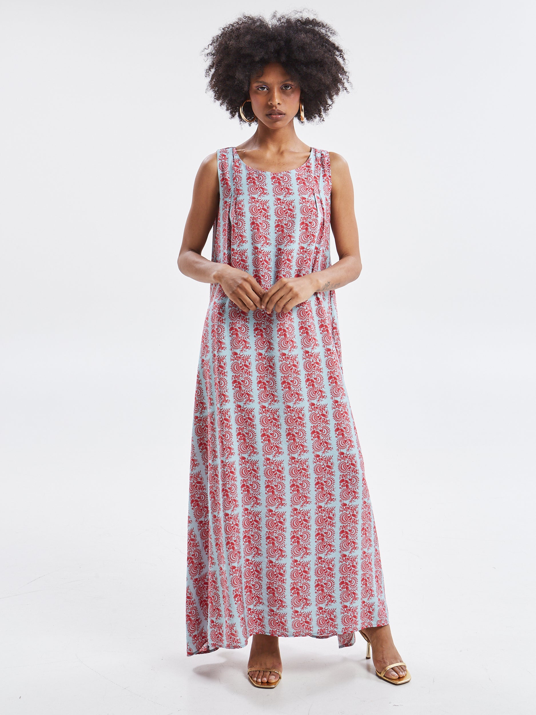 Frances rayon floral dress