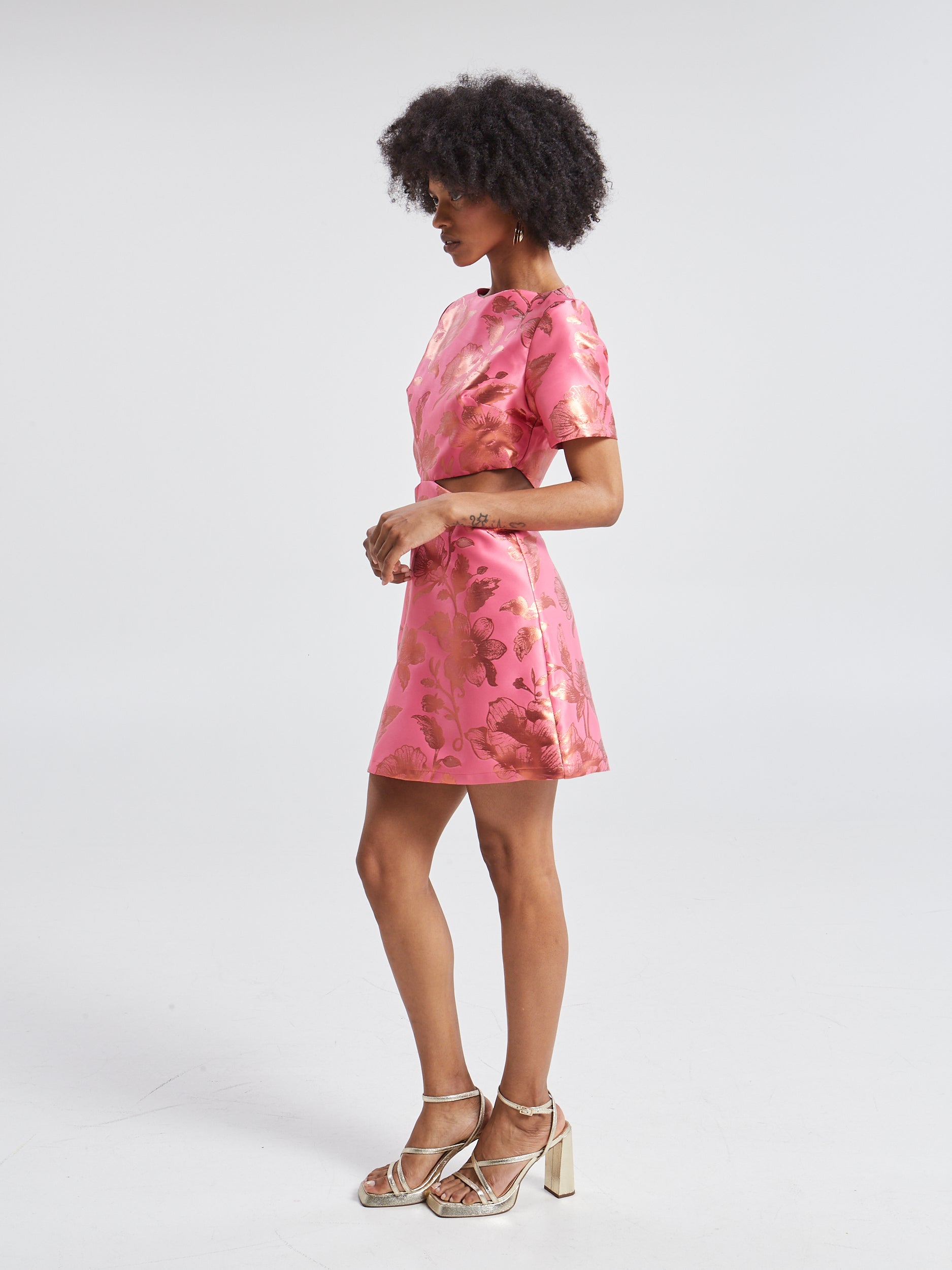 Solene cut out mini dress