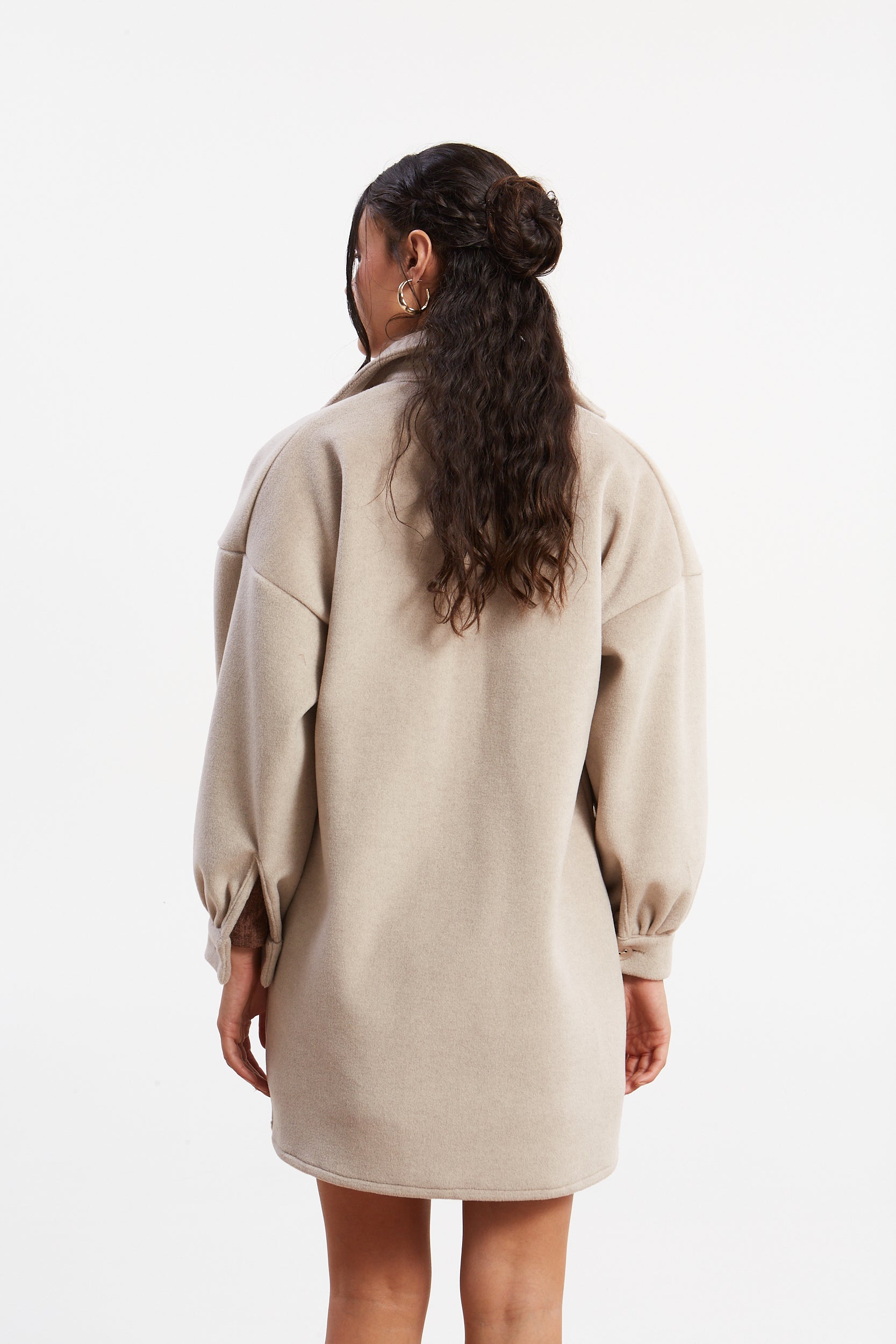 Rosa beige overshirt