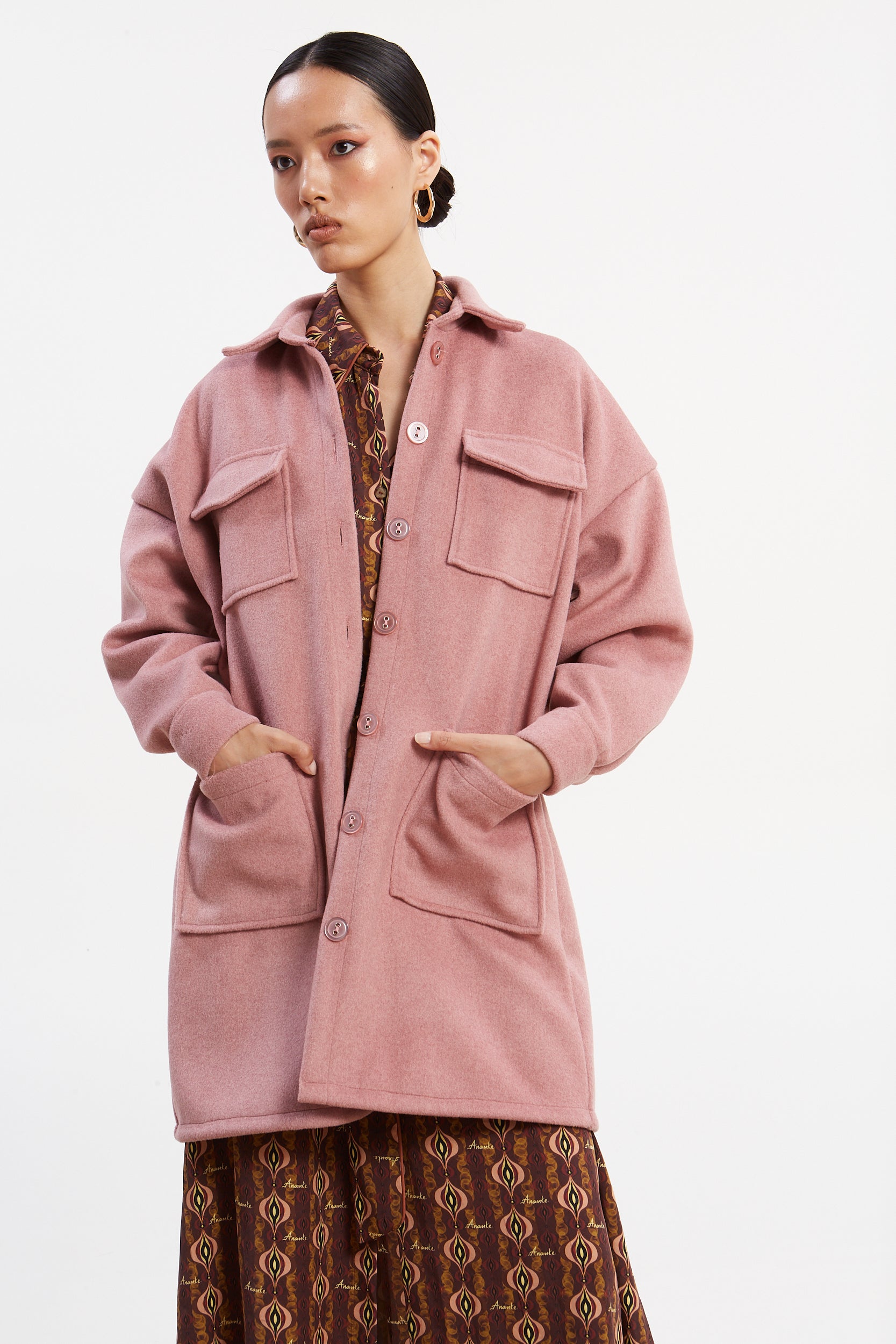 Rosa pink overshirt