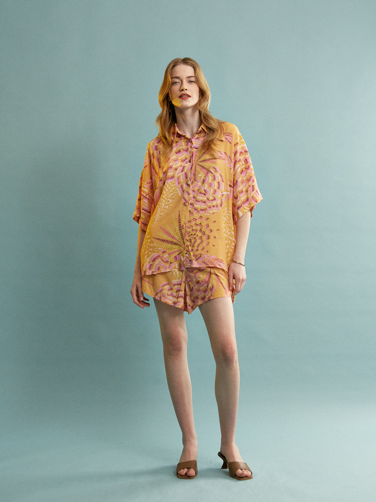 Nora viscose short sleeve shirt