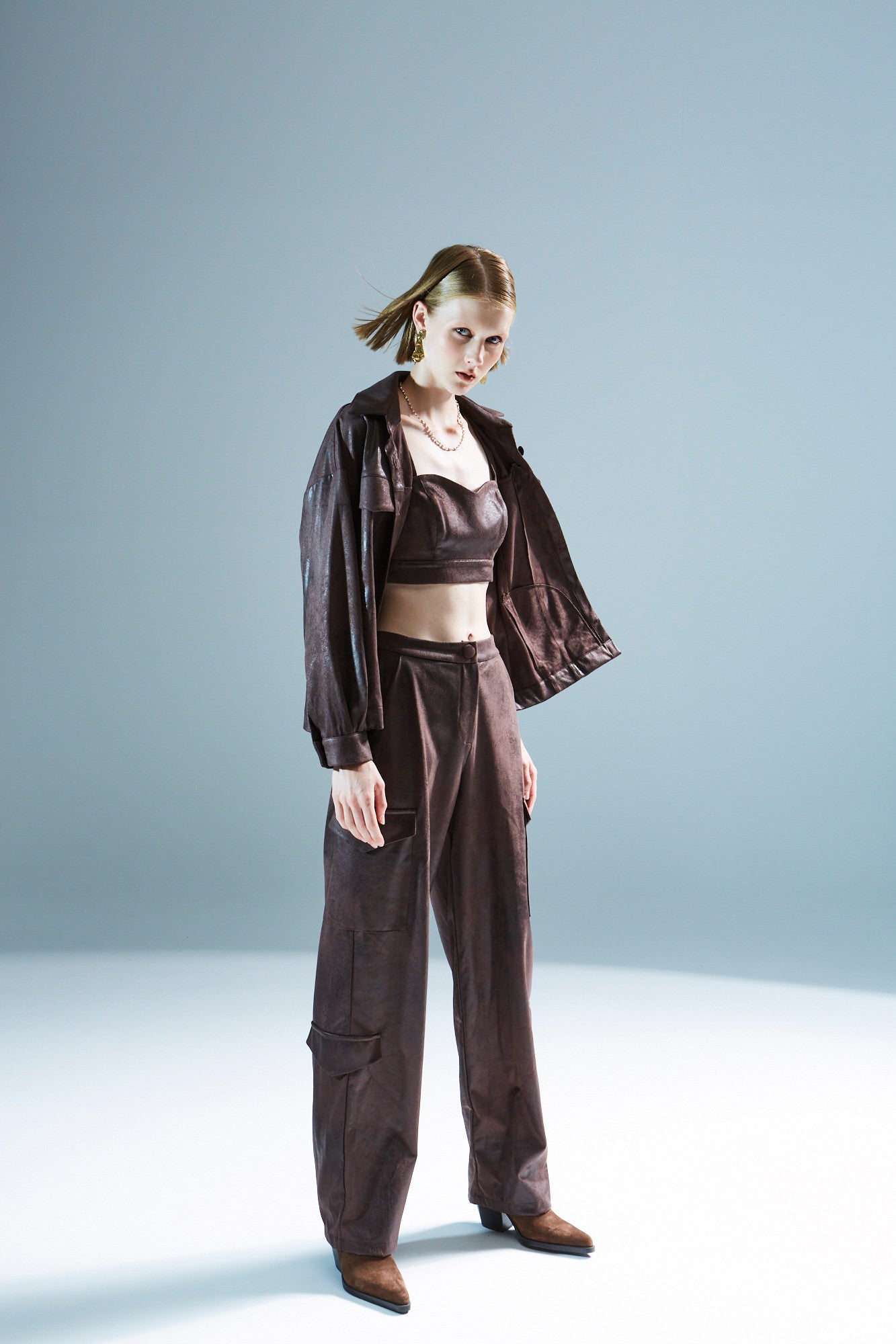 Cameron brown jacket