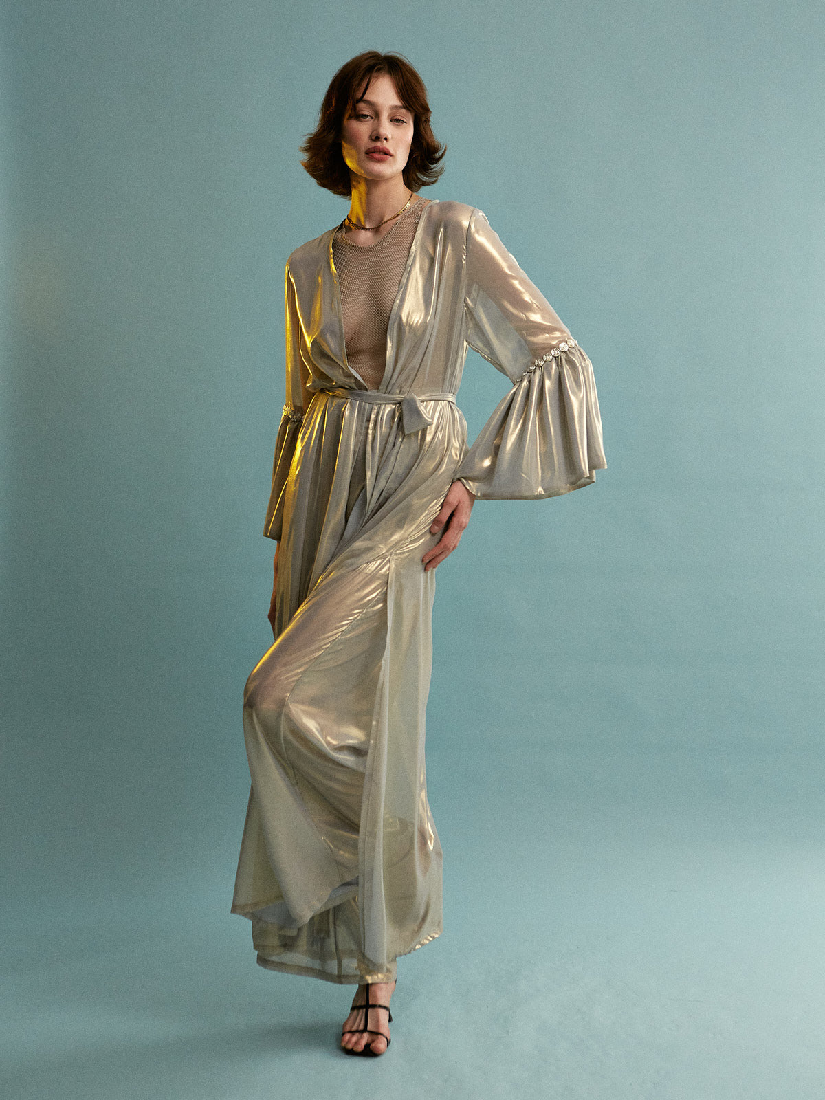 Priscilla metallic kimono Ananke Priscilla metallic kimono Ananke