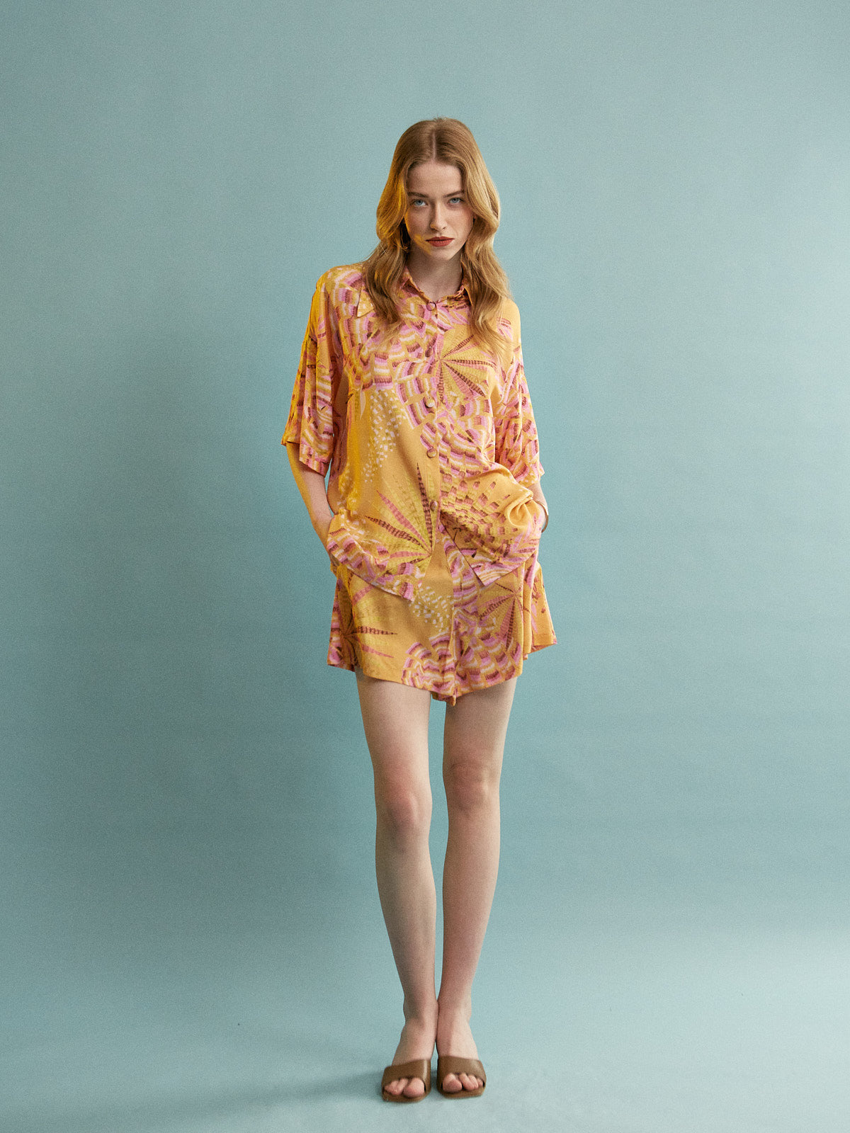 Nora viscose short sleeve shirt