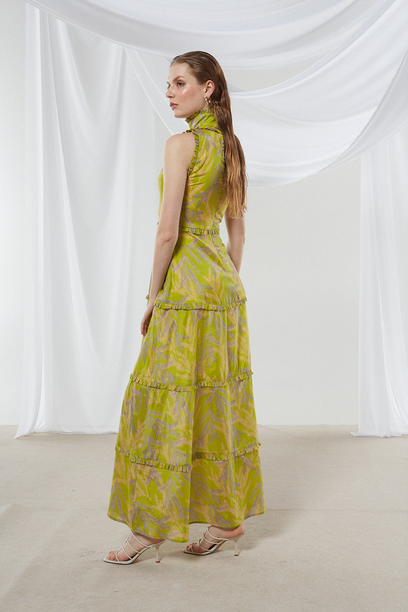 Jasmine high neck dress