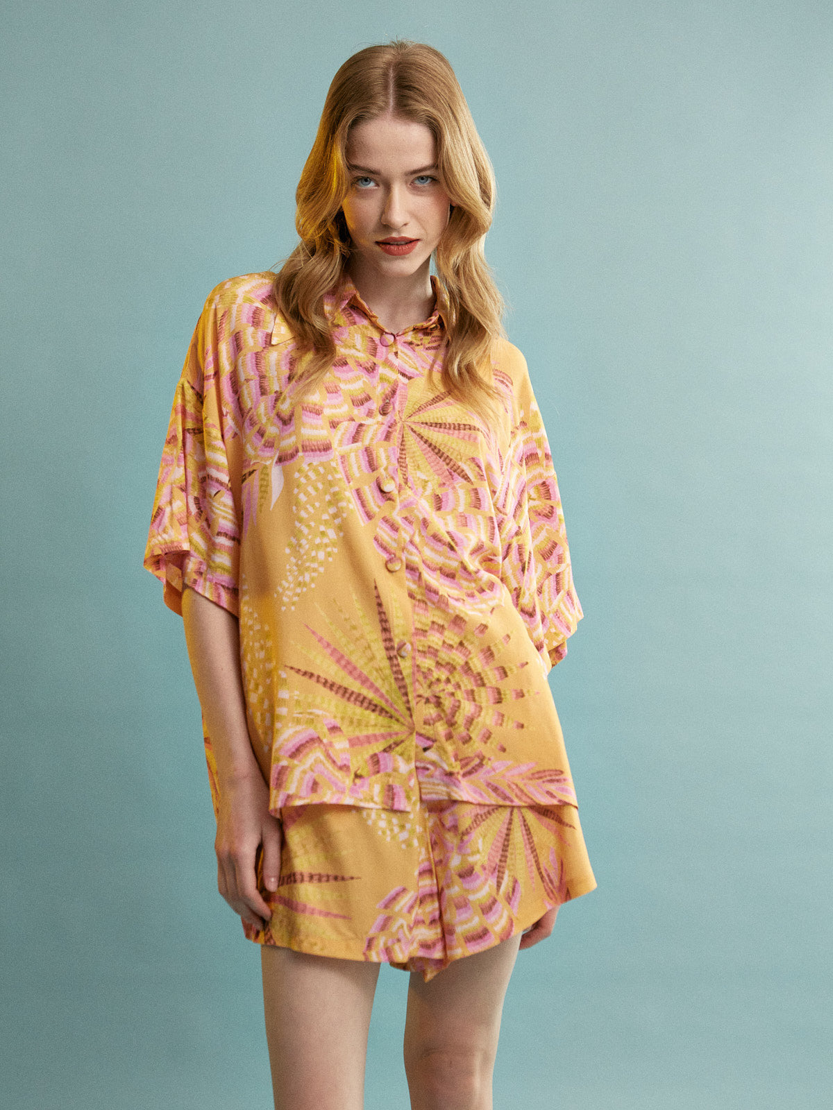 Nora viscose short sleeve shirt