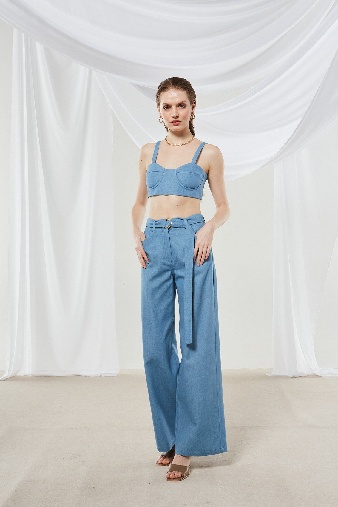 Cassia denim pants