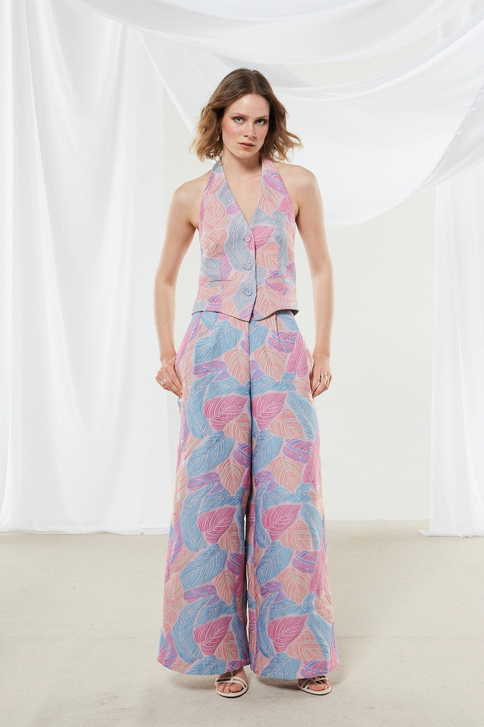 Clementine brocade pants
