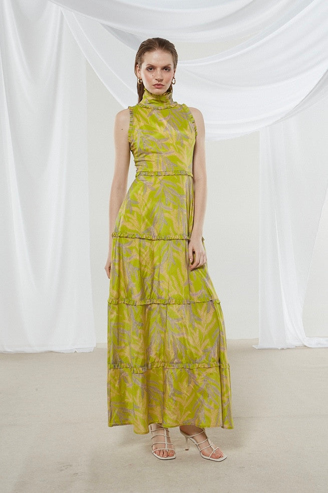 Jasmine high neck dress