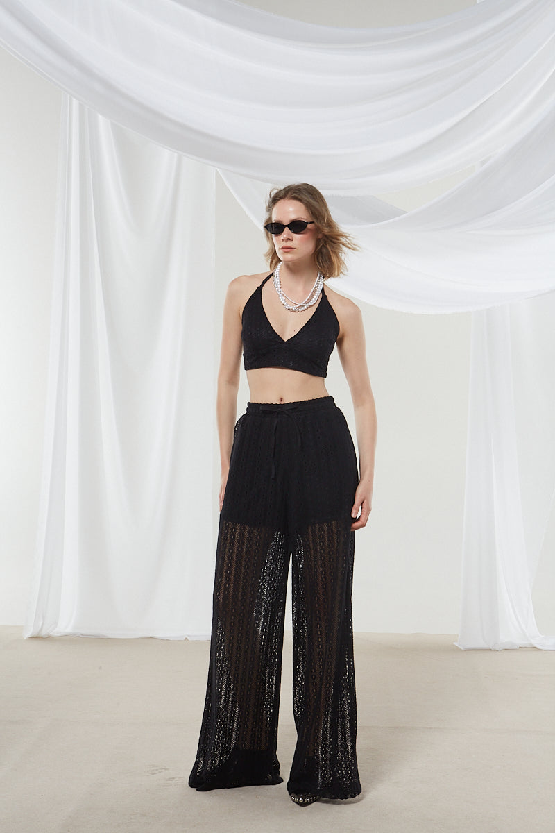 Lotus knitted top
